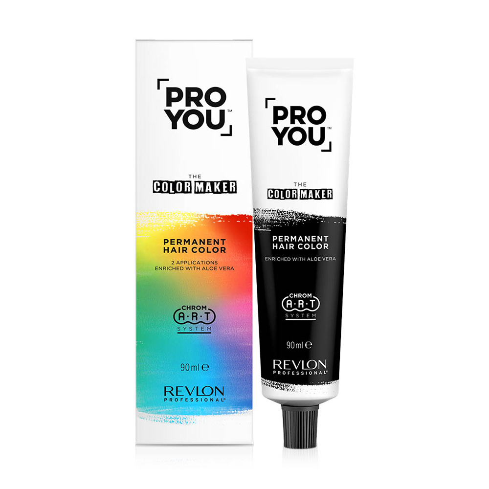 Перманентна фарба для волосся Revlon Professional Pro You The Color Maker 5.22/5VV інтенсивно-фіолетовий коричневий, 90 мл